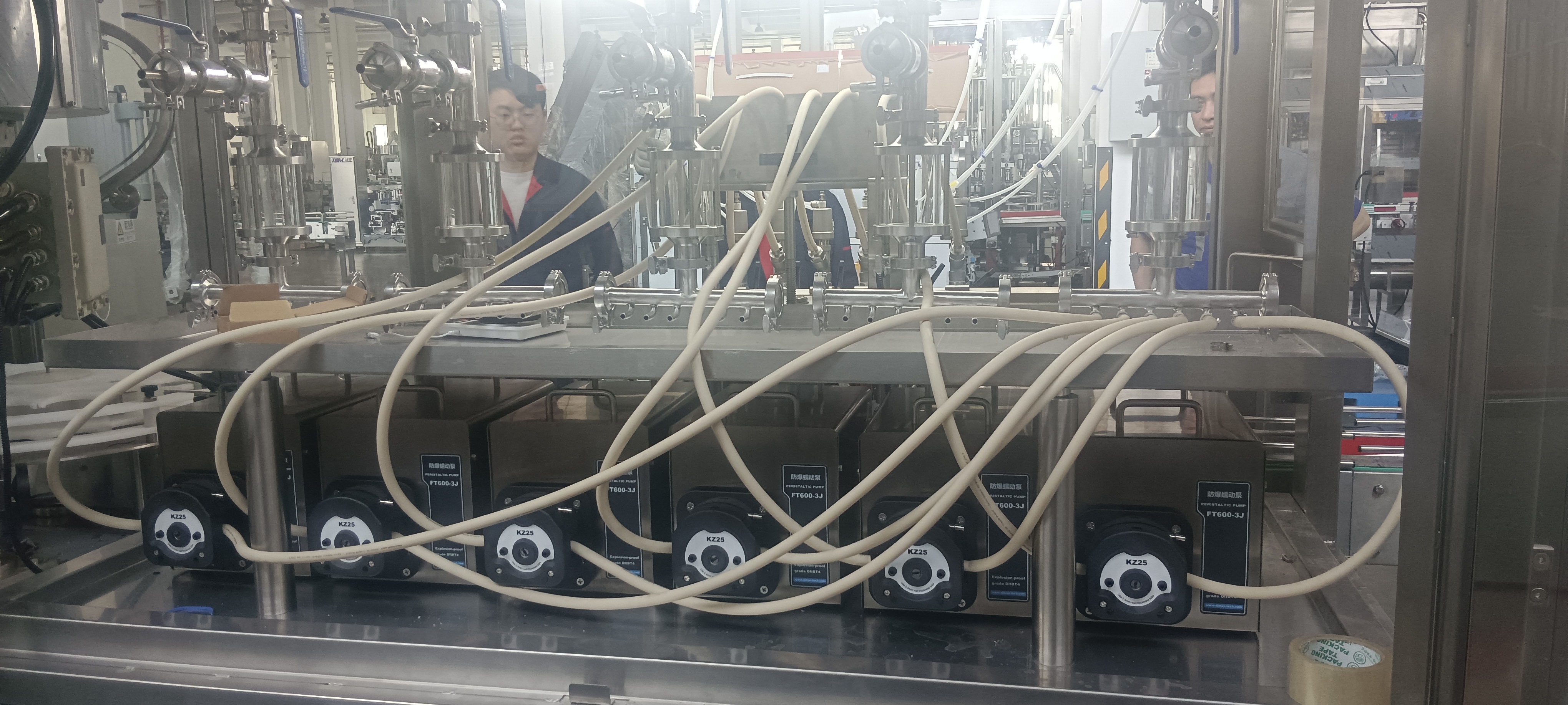 迪創防爆型蠕動泵的(de)應用(yòng)